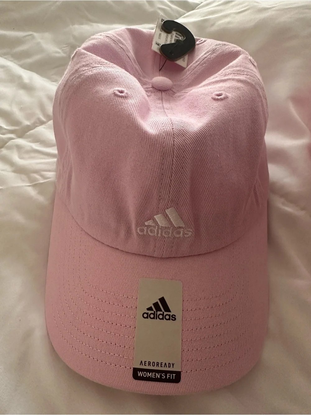 adidas Light Pink womens Baseball Cap with Embroidered Logo